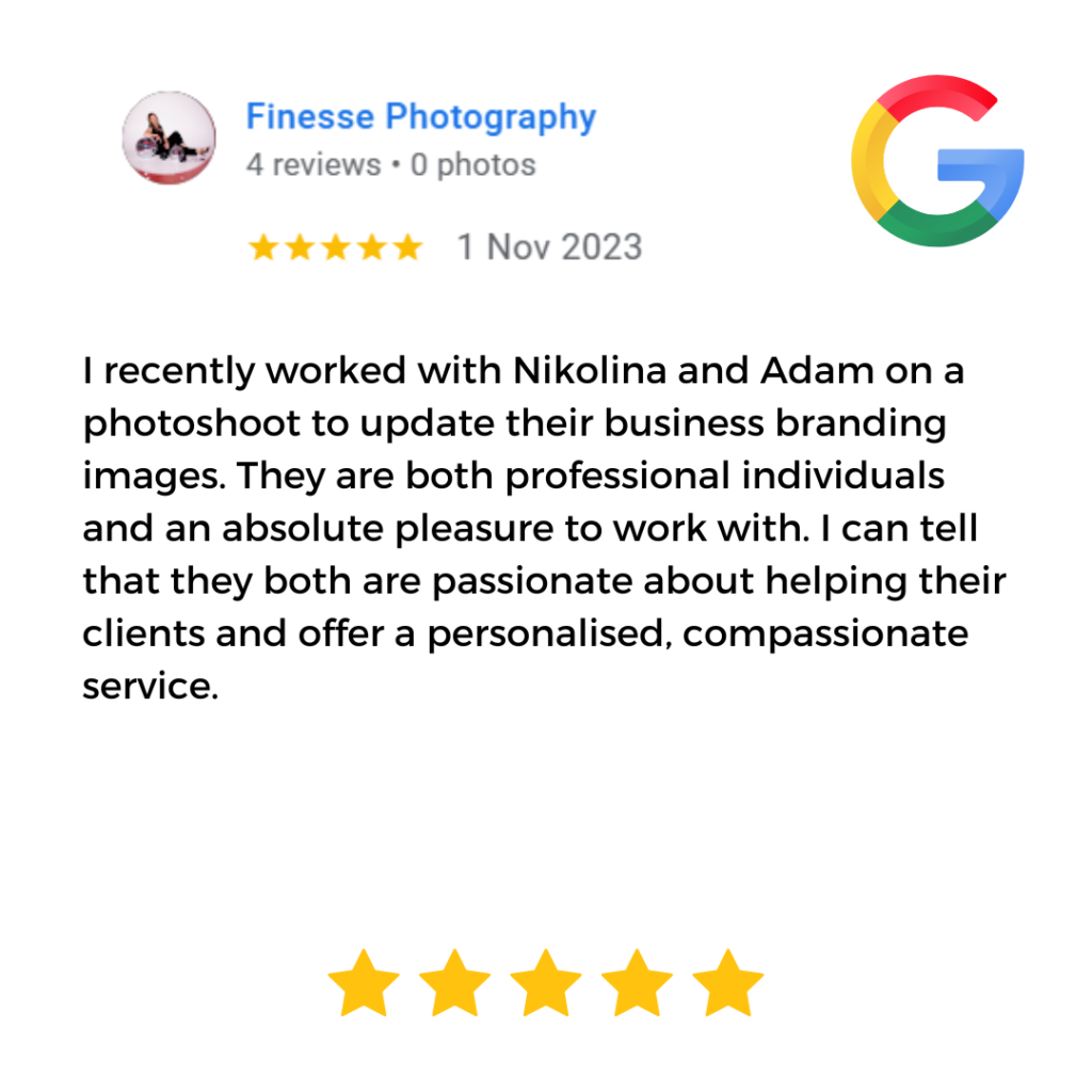 Tully Law Personal Injury and Accident Compensation Lawyer Five Star Google Review & Testimonial - Nikolina and Adam are very professional and a pleasure to work with.